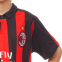 Форма футбольная детская с символикой футбольного клуба AC MILAN домашняя 2019 SP-Planeta CO-8039 6-14 лет красный-черный 2