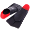 Ласты для тренировок в бассейне короткие с закрытой пяткой CIMA PL-6090-02 размер 30-44 черный-красный 6
