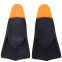 Ласты для тренировок в бассейне короткие с закрытой пяткой CIMA PL-6090-04 размер 30-44 черный-оранжевый 1