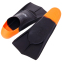 Ласты для тренировок в бассейне короткие с закрытой пяткой CIMA PL-6090-04 размер 30-44 черный-оранжевый 6