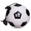 М'яч футбольний тренажер SP-Sport OFFICIAL FB-6883-3 №3 PU чорний-білий 0