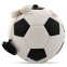 М'яч футбольний тренажер SP-Sport OFFICIAL FB-6883-4 №4 PU чорний-білий 2
