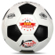 М'яч футбольний тренажер SP-Sport OFFICIAL FB-6883-4 №4 PU чорний-білий 7