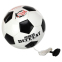 М'яч футбольний тренажер SP-Sport OFFICIAL FB-6883-4 №4 PU чорний-білий 9