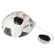 Мяч футбольный тренажер SP-Sport OFFICIAL FB-6883-4 №4 PU черный-белый 14
