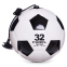 М'яч футбольний тренажер SP-Sport OFFICIAL FB-6883-5 №5 PU чорний-білий 0
