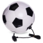 М'яч футбольний тренажер SP-Sport OFFICIAL FB-6883-5 №5 PU чорний-білий 3