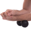 Мяч массажный кинезиологический двойной Duoball ZELART FI-6664 черный 4