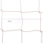 Сітка на ворота футбольні посилена міцність безвузлова SP-Planeta «ЄВРО ЕЛІТ 1,5» SO-9795 7,5x2,6x1,5м 2шт 2