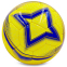 М'яч футбольний SALSA PRIMERA BALLONSTAR FB-4237 №5PU жовто-синій 0
