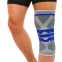 Наколенник эластичный с ребрами жесткости и силиконовым пателлярным кольцом MUTE 9065 M-XL 1шт цвета в ассортименте 18