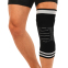 Наколенник эластичный с ребрами жесткости и силиконовым пателлярным кольцом MUTE 9066 M-L 1шт цвета в ассортименте 15
