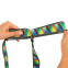 Ремінь для йоги з кільцями SP-Sport FI-6975-16 183x3,8см зелений-помаранчевий 7