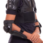 Комплект захисту дитячий SP-Sport RB5 (спина з поперековою опорою, коліно, гомілку, передпліччя, лікоть) чорний 3