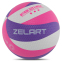 М'яч волейбольний ZELART VB-9000 №5 PU клеєний 16