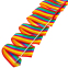 Стрічка для художньої гімнастики з паличкою Lingo C-3249 3,3м кольори в асортименті 6