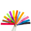 Стрічка для художньої гімнастики з паличкою Lingo C-3248 6,3м кольори в асортименті 14