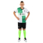 Форма футбольная детская с символикой футбольного клуба LIVERPOOL гостевая 2024 SP-Planeta CO-6335 6-14 лет белый-зеленый 4