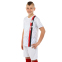 Форма футбольная детская с символикой футбольного клуба AC MILAN гостевая 2024 SP-Planeta CO-6352 6-14 лет белый 2