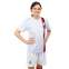 Форма футбольна дитяча із символікою футбольного клубу AC MILAN гостьова 2024 SP-Planeta CO-6352 6-14 років білий 7