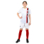 Форма футбольна дитяча із символікою футбольного клубу AC MILAN гостьова 2024 SP-Planeta CO-6352 6-14 років білий 8