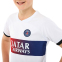 Форма футбольна дитяча із символікою футбольного клубу PSG гостьова 2024 SP-Planeta CO-6329 6-14 років білий 6