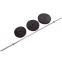 Штанга прямая с обрезиненными блинами SHUANG CAI SPORTS TA-1139-98R длина-1,8м 28мм 98кг черный 5