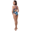Купальник для плавания слитный спортивный женский ARENA W TULUM AR2A676-80 голубой 7
