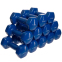 Гантелі для фітнесу з вініловим покриттям Zelart FI-2825-1_5 1шт 1,5кг синій 7