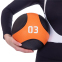 Мяч медицинский медбол Zelart Medicine Ball FI-2824-3 3кг черный 2