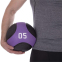М'яч медичний медбол Zelart Medicine Ball FI-2824-5 5кг чорний 2