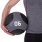 М'яч медичний медбол Zelart Medicine Ball FI-2824-6 6кг чорний 2