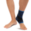 Бандаж на гомілковостоп еластичний з фіксуючим ременем (фіксатор кісточки) SIBOTE ST-7444 розмір S-XL 1шт чорний-синій 0
