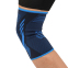 Наколінник спортивний еластичний компресійний SIBOTE ST-7447 M-XL 1шт чорний-синій 2
