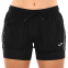 Шорти спортивні подвійні 2 в 1 жіночі Joma R-NIGHT 901830-100 S-2XL чорний 1