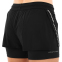 Шорти спортивні подвійні 2 в 1 жіночі Joma R-NIGHT 901830-100 S-2XL чорний 3