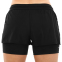 Шорти спортивні подвійні 2 в 1 жіночі Joma R-NIGHT 901830-100 S-2XL чорний 4