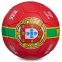 М'яч футбольний PORTUGAL BALLONSTAR FB-6723 №5 червоний-зелений 0