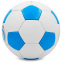 М'яч футбольний ДНЕПР BALLONSTAR FB-6706 №5 білий-блакитний 0