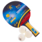Набір для настільного тенісу GIANT DRAGON 4* MT-6541 1 ракетка 3 м'яча чохол 0