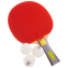 Набор для настольного тенниса GIANT DRAGON KARATE P40+4* MT-6544 1 ракетка 3 мяча 0