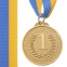 Медаль спортивна зі стрічкою CELEBRITY SP-Sport C-3167 золото, срібло, бронза 0