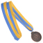 Медаль спортивна зі стрічкою CELEBRITY SP-Sport C-3167 золото, срібло, бронза 8