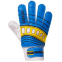 Перчатки вратарские детские UKRAINE SP-Sport FB-0205-1 размер 4-8 голубой-желтый 0