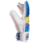 Перчатки вратарские детские UKRAINE SP-Sport FB-0205-1 размер 4-8 голубой-желтый 2