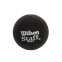 М'яч для сквошу WILSON STAFF SQUASH 2 BALL YEL DOT WRT617600 2шт чорний 1