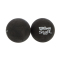 М'яч для сквошу WILSON STAFF SQUASH 2 BALL YEL DOT WRT617800 2шт чорний 0