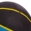 Мяч баскетбольный резиновый WILSON MVP 275 WTB9018XB06 №6 черный-синий 1