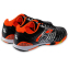 Обувь для футзала мужская SP-Sport 170329-1 размер 40-45 черный-оранжевый-серый 4