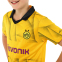 Форма футбольная детская с символикой футбольного клуба BORUSSIA DORTMUND гостевая 2024 SP-Planeta CO-6358 6-14 лет черный 6